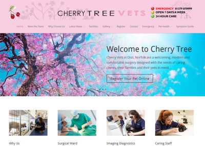 Cherrytree Vets Website