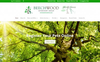 Beechwood Veterinary Group website now live