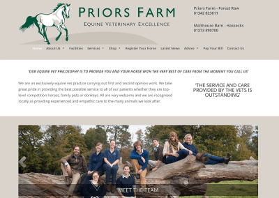 Priors Farm Equine Vets