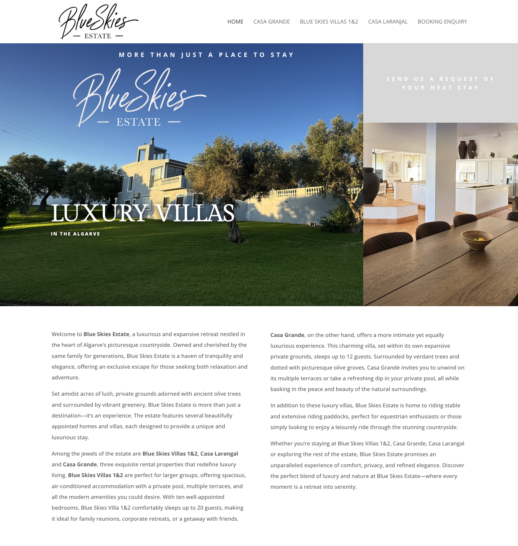 Blue Skies Estate Portugal Villas