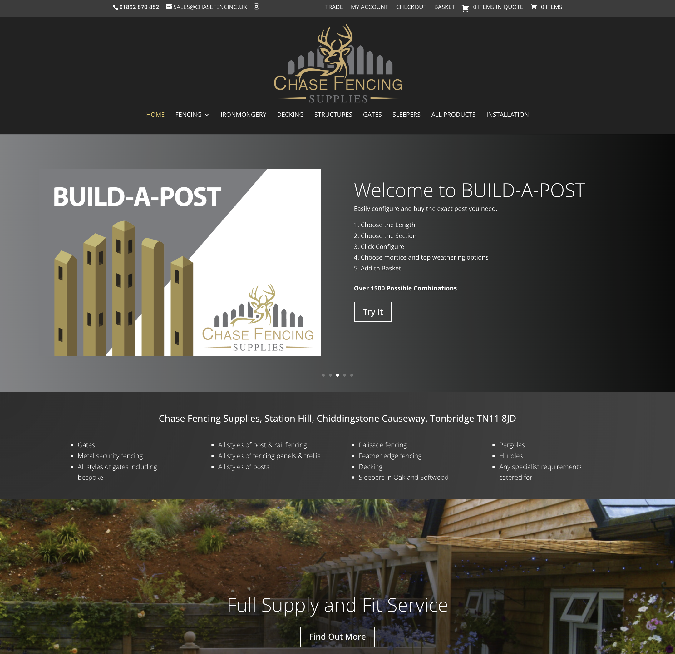 Chase Fencing Supplies Tonbridge